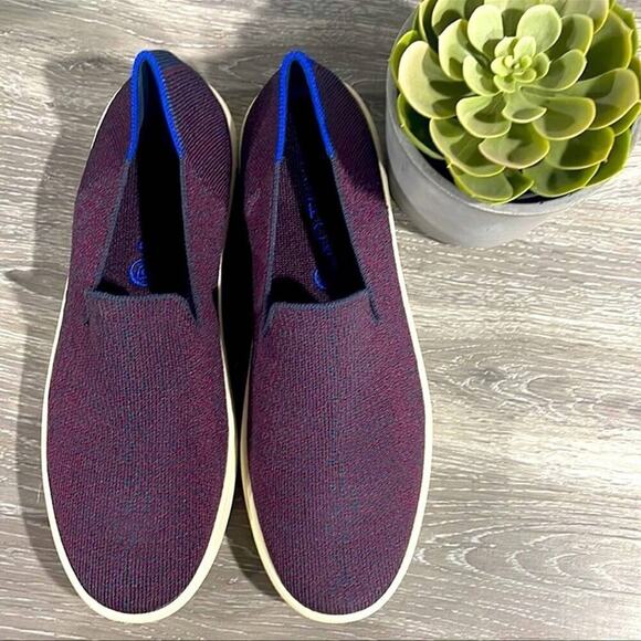 Rothys size 10 fig python woman’s slide on sneakers - Picture 3 of 13